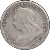 1900 SIXPENCE ( NF ) - SIXPENCE - Cambridgeshire Coins