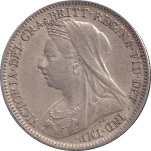 1900 SIXPENCE ( VF ) - SIXPENCE - Cambridgeshire Coins
