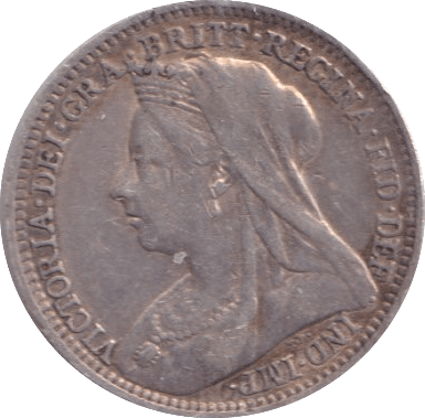 1900 THREEPENCE ( AUNC ) - Threepence - Cambridgeshire Coins