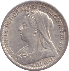 1900 THREEPENCE ( AUNC ) - WORLD COINS - Cambridgeshire Coins