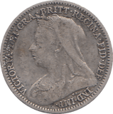 1900 THREEPENCE ( F ) - WORLD COINS - Cambridgeshire Coins