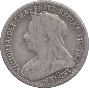1900 THREEPENCE ( FINE ) - THREEPENCE - Cambridgeshire Coins