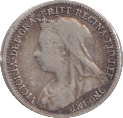 1900 THREEPENCE ( FINE ) - Threepence - Cambridgeshire Coins