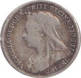 1900 THREEPENCE ( FINE ) - Threepence - Cambridgeshire Coins