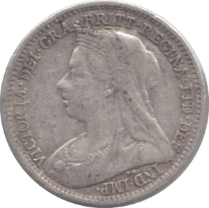 1900 THREEPENCE ( FINE ) - THREEPENCE - Cambridgeshire Coins