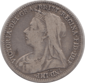 1900 THREEPENCE ( FINE ) - THREEPENCE - Cambridgeshire Coins