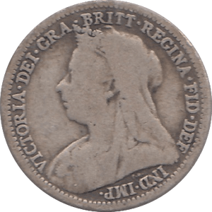 1900 THREEPENCE ( FINE ) - THREEPENCE - Cambridgeshire Coins