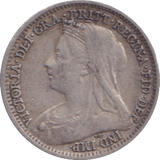 1900 THREEPENCE ( GVF ) - Threepence - Cambridgeshire Coins