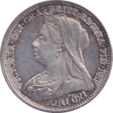 1900 THREEPENCE ( UNC ) - THREEPENCE - Cambridgeshire Coins