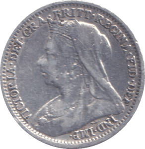 1900 THREEPENCE ( VF ) - THREEPENCE - Cambridgeshire Coins