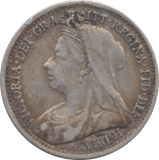 1900 THREEPENCE ( VF ) - THREEPENCE - Cambridgeshire Coins