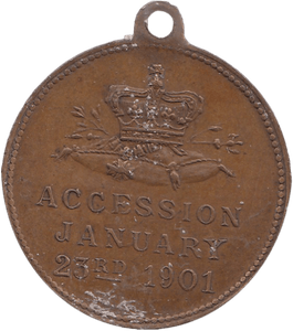 1901 ACCESSION MEDAL - WORLD COINS - Cambridgeshire Coins