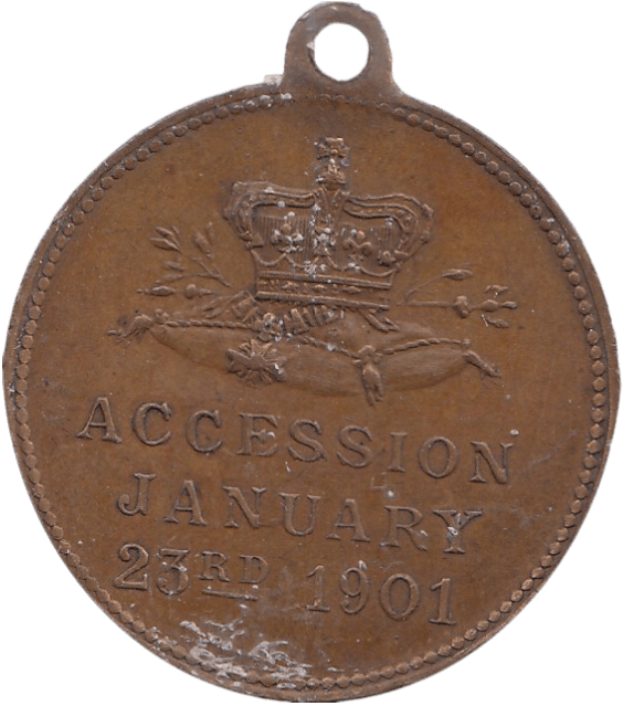 1901 ACCESSION MEDAL - WORLD COINS - Cambridgeshire Coins