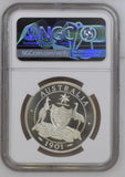 1901 - DATED SILVER 4 SHILLING AUSTRALIA 2008 INA RETRO ISSUE NGC PF 68 ULTRA CAMEO - NGC SILVER COINS - Cambridgeshire Coins