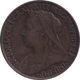 1901 FARTHING ( GF ) - FARTHING - Cambridgeshire Coins