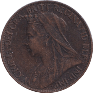 1901 FARTHING ( GF ) - FARTHING - Cambridgeshire Coins