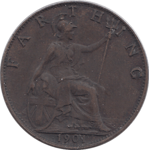 1901 FARTHING ( GVF ) - HALFPENNY - Cambridgeshire Coins