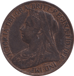 1901 FARTHING ( VF ) - FARTHING - Cambridgeshire Coins