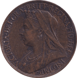1901 FARTHING ( VF ) - FARTHING - Cambridgeshire Coins