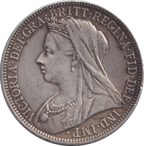 1901 FLORIN ( EF ) - FLORIN - Cambridgeshire Coins