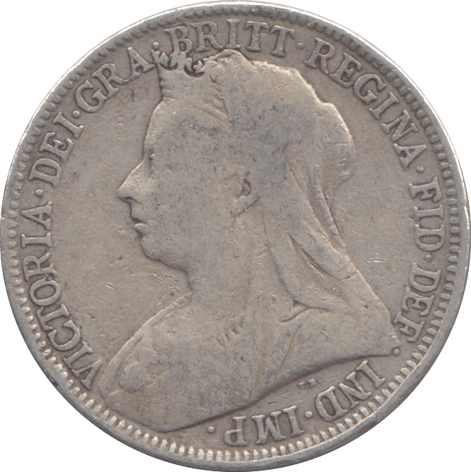1901 FLORIN ( FINE ) - FLORIN - Cambridgeshire Coins