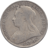 1901 FLORIN ( FINE ) - FLORIN - Cambridgeshire Coins
