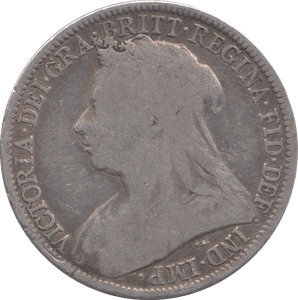 1901 FLORIN ( FINE ) - FLORIN - Cambridgeshire Coins