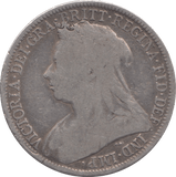 1901 FLORIN ( FINE ) - FLORIN - Cambridgeshire Coins