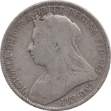 1901 FLORIN ( FINE ) - FLORIN - Cambridgeshire Coins