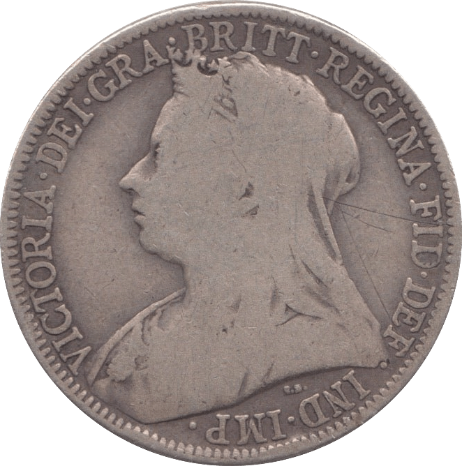 1901 FLORIN ( FINE ) - FLORIN - Cambridgeshire Coins