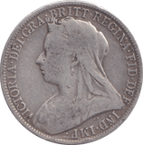 1901 FLORIN ( FINE ) - FLORIN - Cambridgeshire Coins