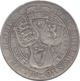 1901 FLORIN ( FINE ) - FLORIN - Cambridgeshire Coins