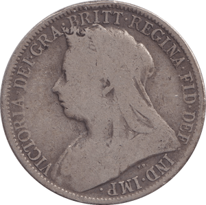 1901 FLORIN ( FINE ) - WORLD COINS - Cambridgeshire Coins