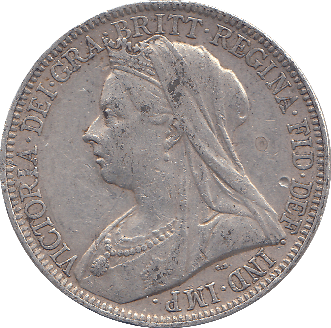 1901 FLORIN ( GVF ) - FLORIN - Cambridgeshire Coins