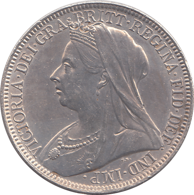 1901 FLORIN ( UNC ) - FLORIN - Cambridgeshire Coins