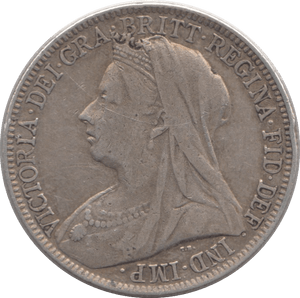 1901 FLORIN ( VF ) - FLORIN - Cambridgeshire Coins