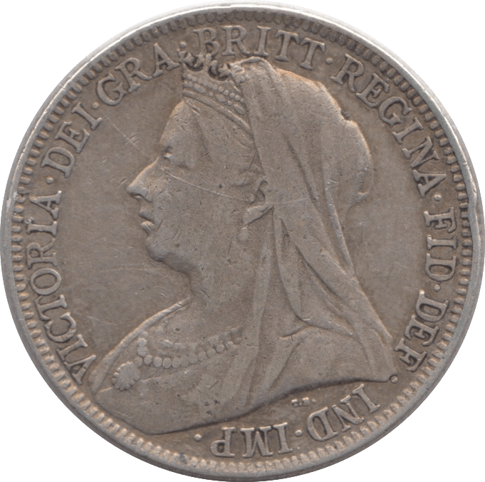 1901 FLORIN ( VF ) - FLORIN - Cambridgeshire Coins