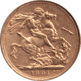 1901 GOLD SOVEREIGN ( AUNC ) PERTH MINT - SOVEREIGN - Cambridgeshire Coins