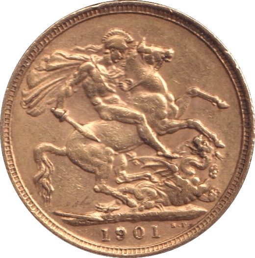 1901 GOLD SOVEREIGN ( EF ) - Sovereign - Cambridgeshire Coins