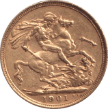 1901 GOLD SOVEREIGN ( EF ) - Sovereign - Cambridgeshire Coins