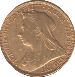 1901 GOLD SOVEREIGN MELBOURNE MINT ( GVF ) - SOVEREIGN - Cambridgeshire Coins
