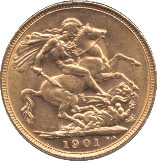 1901 GOLD SOVEREIGN ( UNC ) MELBOURNE MINT - SOVEREIGN - Cambridgeshire Coins