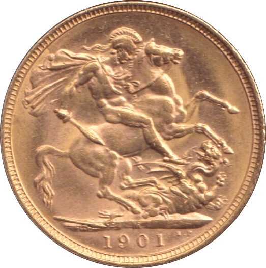1901 GOLD SOVEREIGN ( UNC ) MELBOURNE MINT - SOVEREIGN - Cambridgeshire Coins