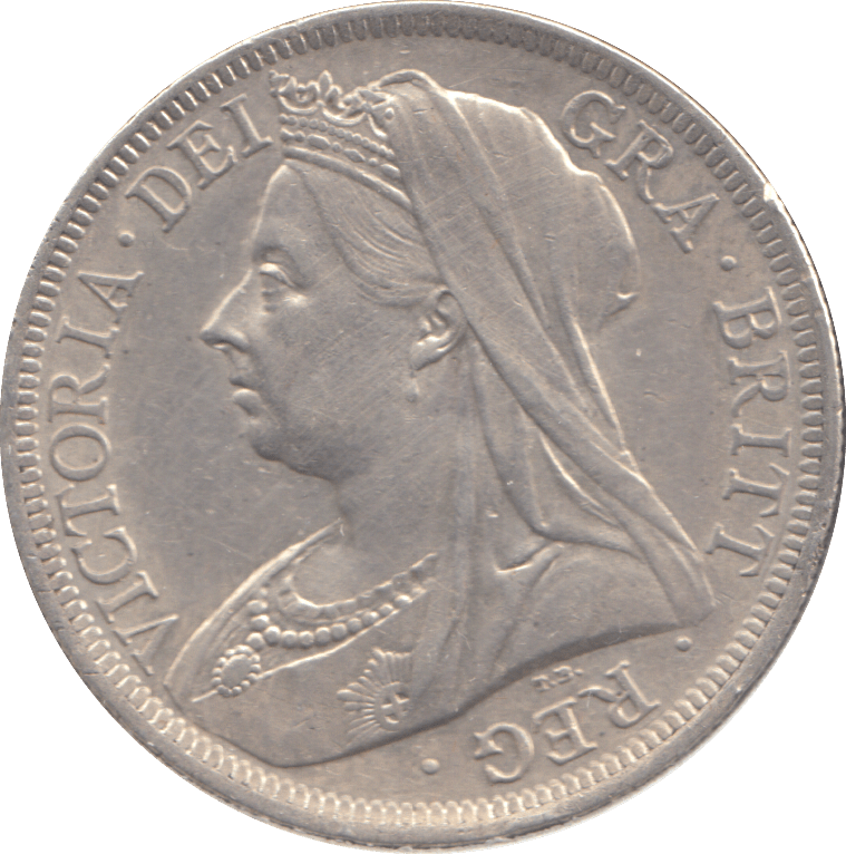 1901 HALFCROWN ( AUNC ) - HALFCROWN - Cambridgeshire Coins