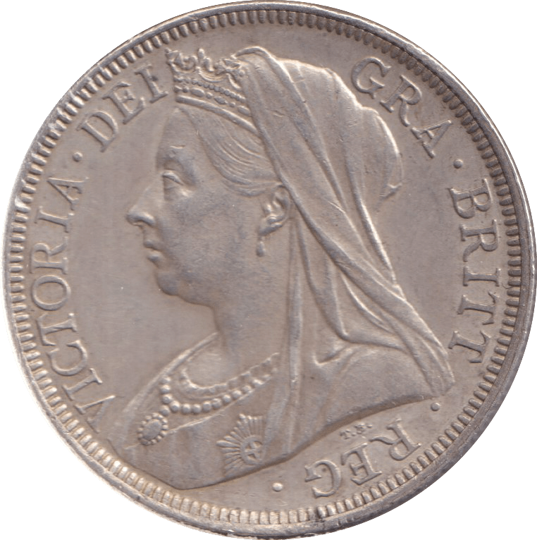 1901 HALFCROWN ( AUNC ) - HALFCROWN - Cambridgeshire Coins