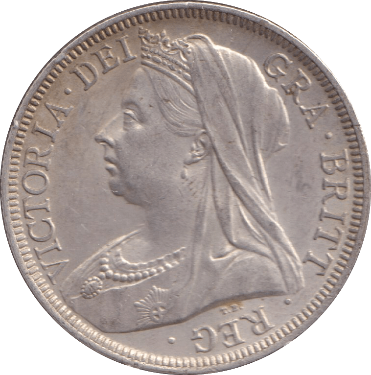 1901 HALFCROWN ( EF ) - HALFCROWN - Cambridgeshire Coins