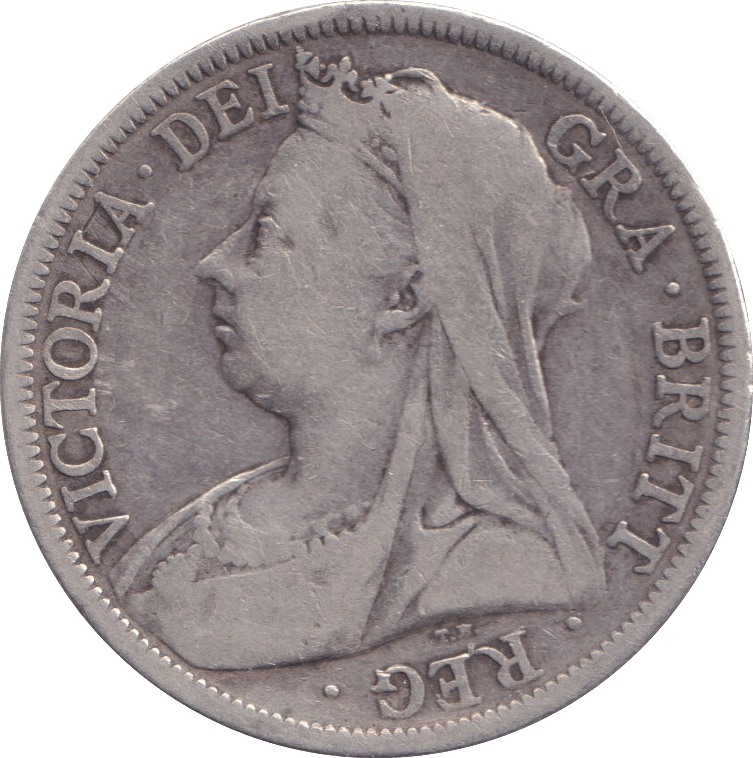 1901 HALFCROWN ( F ) - HALFCROWN - Cambridgeshire Coins