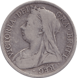 1901 HALFCROWN ( F ) - HALFCROWN - Cambridgeshire Coins