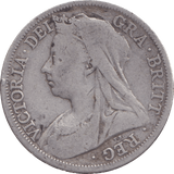 1901 HALFCROWN ( FINE ) - HALFCROWN - Cambridgeshire Coins