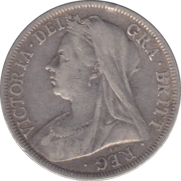 1901 HALFCROWN ( FINE ) - HALFCROWN - Cambridgeshire Coins